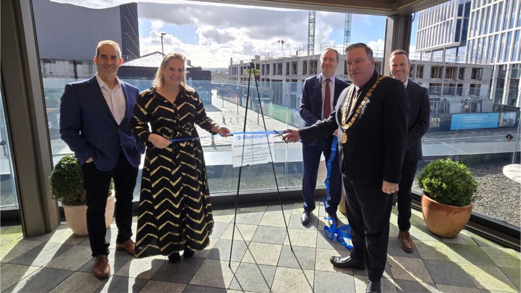 BlueVoyant-Cork-SOC-Ribbon-Cutting
