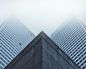 low-angle photography of skyscraper